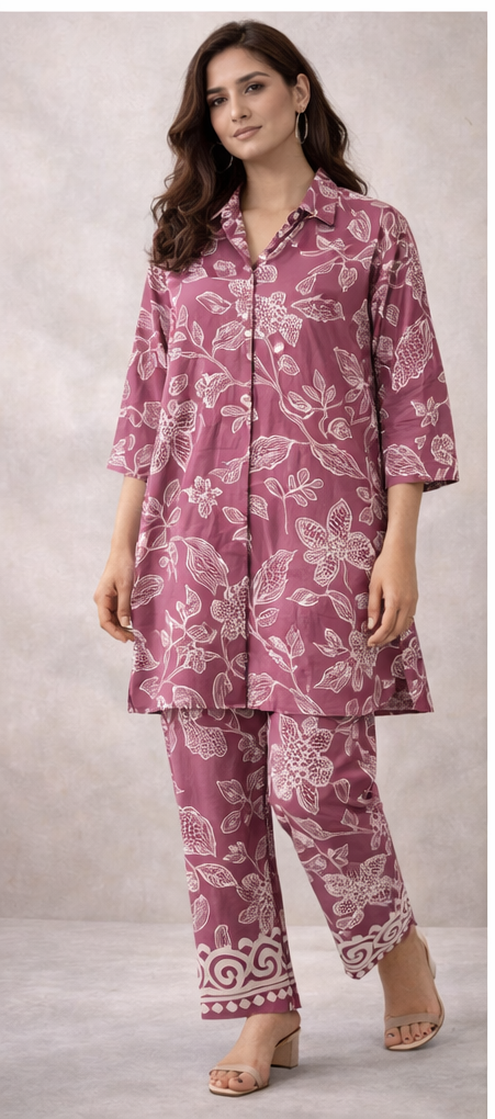 Rosewood Bloom Co-ord Set | The Sash